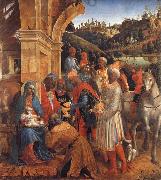 Vincenzo Foppa The Adoration of the Kings oil on canvas